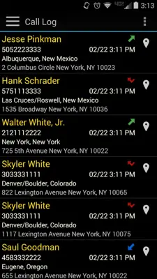 Call Locations android App screenshot 6